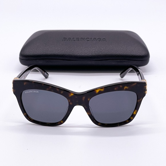 NEW BALENCIAGA BB0132S 002 CAT EYE WOMEN’S SUNGLASSES BALENCIAGA - Picture 2 of 13